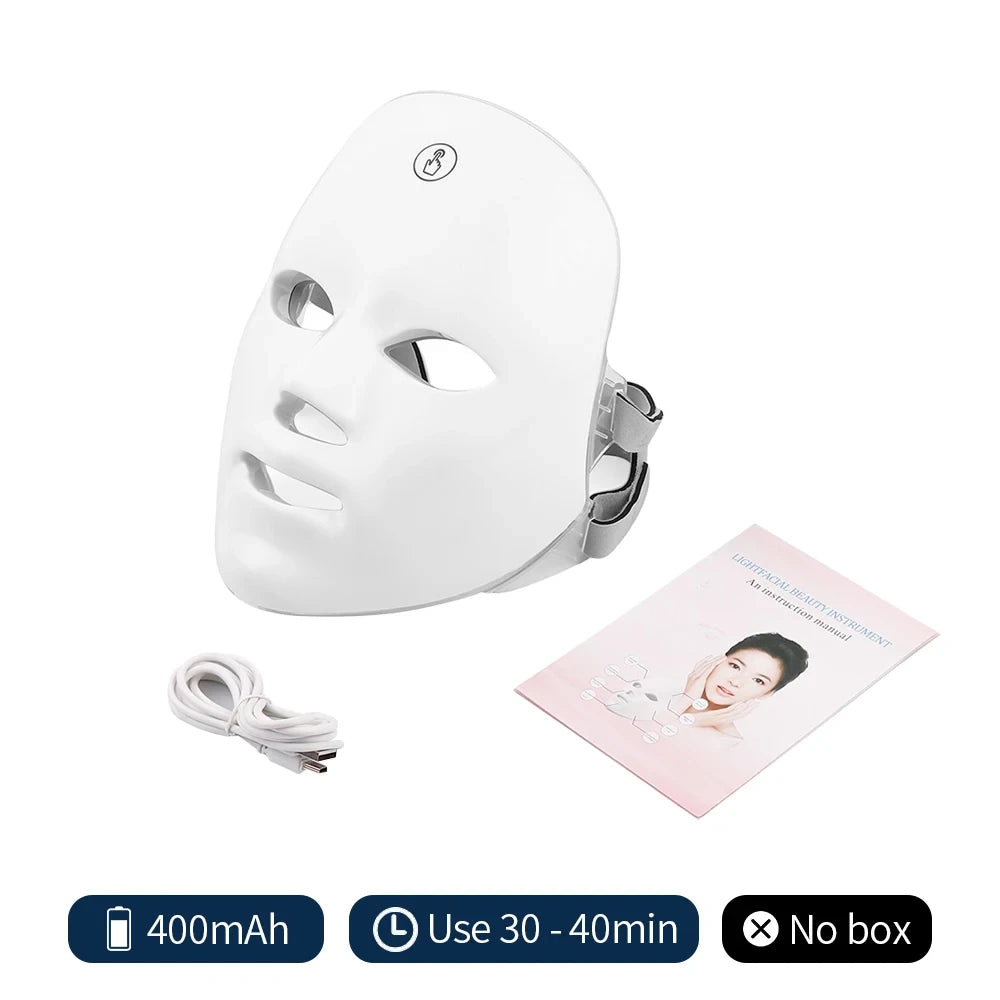 Rechargeable LED Facial Mask