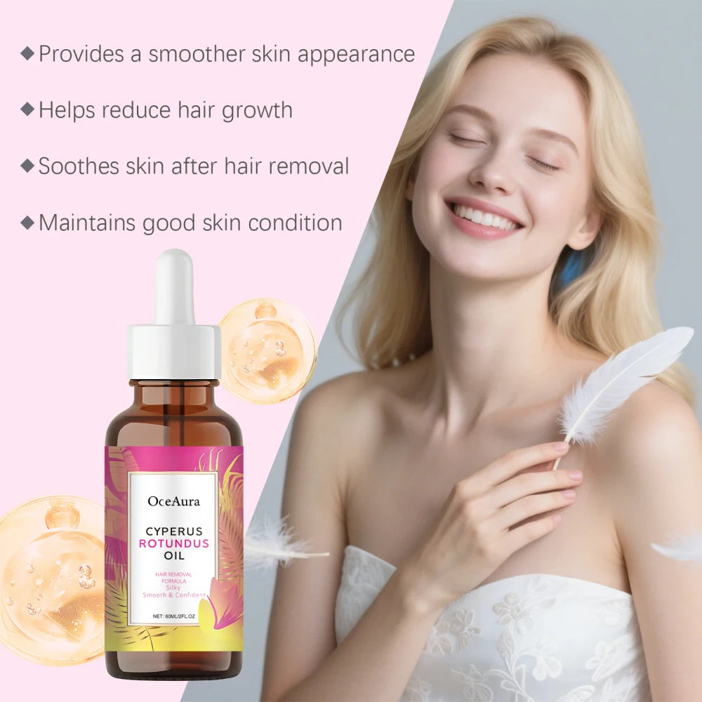 Cyperus Rotundus Hair Inhibitor Oil